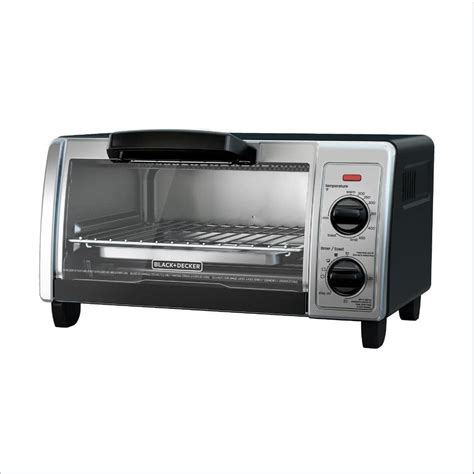 amazon black and decker toaster oven|black toaster oven 4 slice.